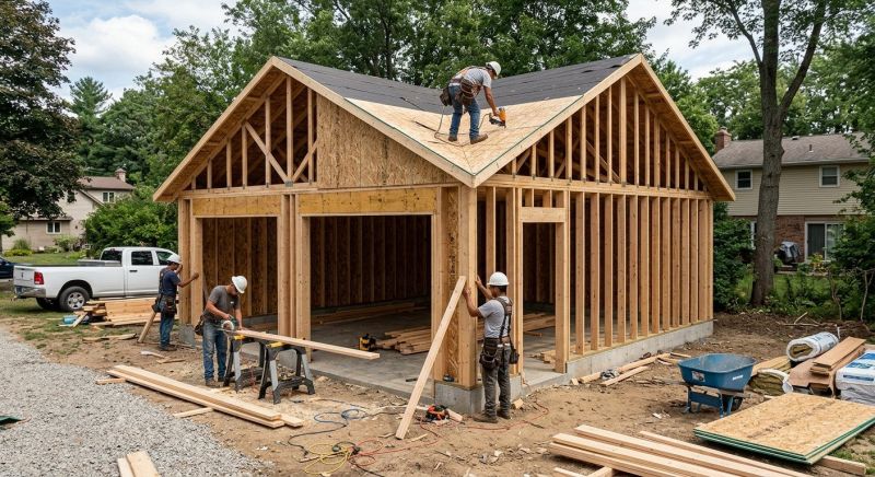 Detached Garage Construction in Bonita Springs, FL