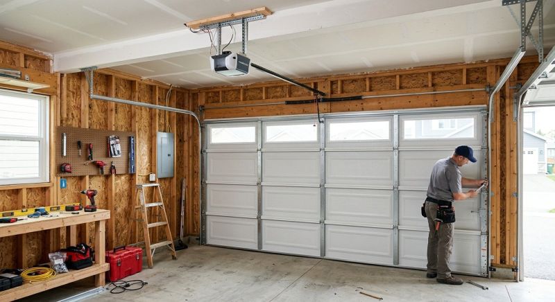 Four Car Garage Installation in Charleston, SC