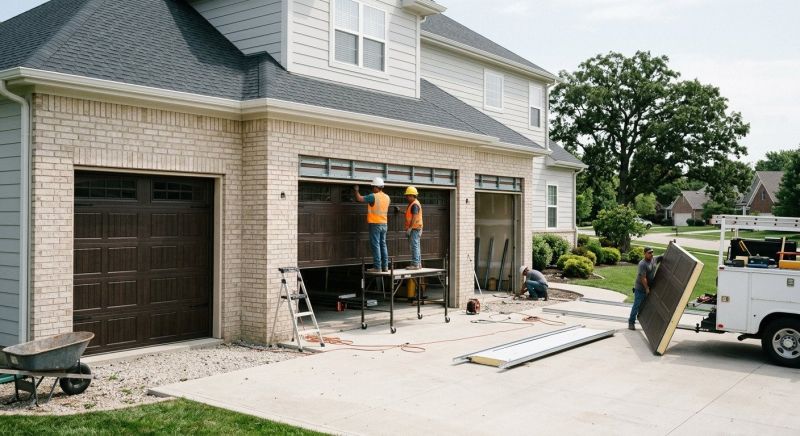 Four Car Garage Installation in Naples, FL