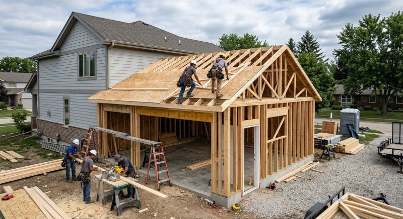 Garage Addition Installation in Houston, TX