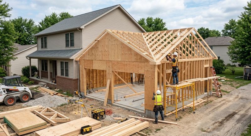 Garage Construction in Cypress, TX