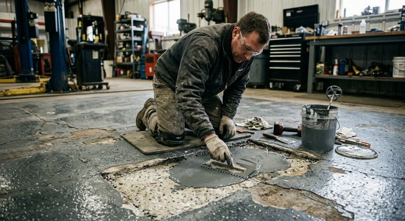 Resinous Flooring Installation in Loudoun County, VA